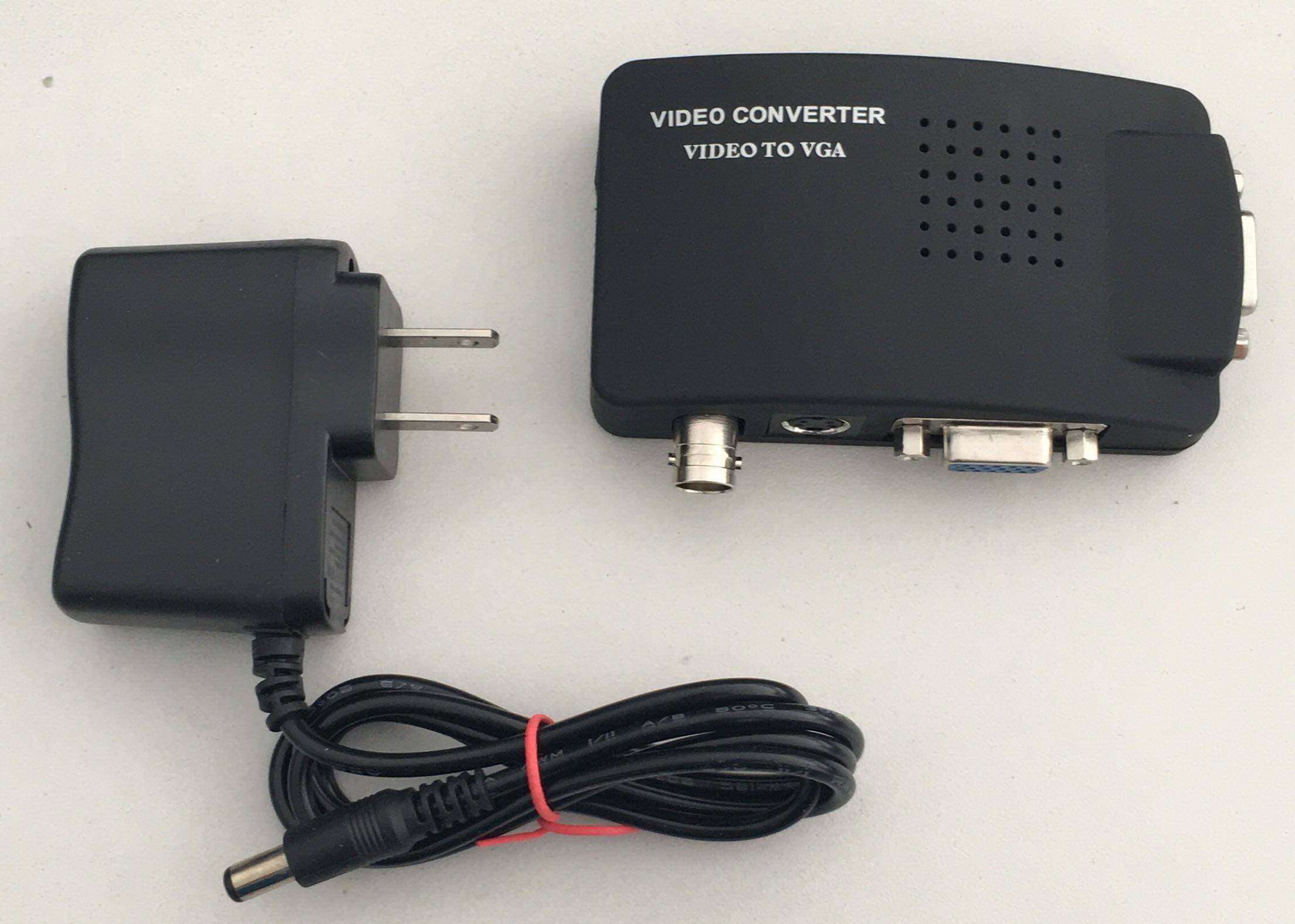 Easynet BNC to VGA cable BNC to VGA video converter surveillance camera convert computer monitor