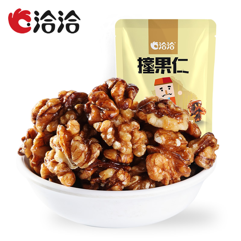 【天猫超市】洽洽撞果仁冰糖花椒核桃仁50g 休闲零食小食 恰恰