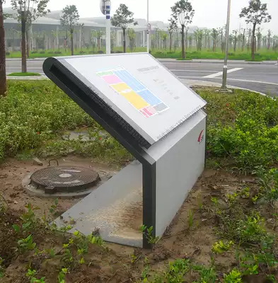 Attraction guide board Guide board Anti-corrosion wood bulletin board Publicity board Outdoor billboard pointing board Pointing board