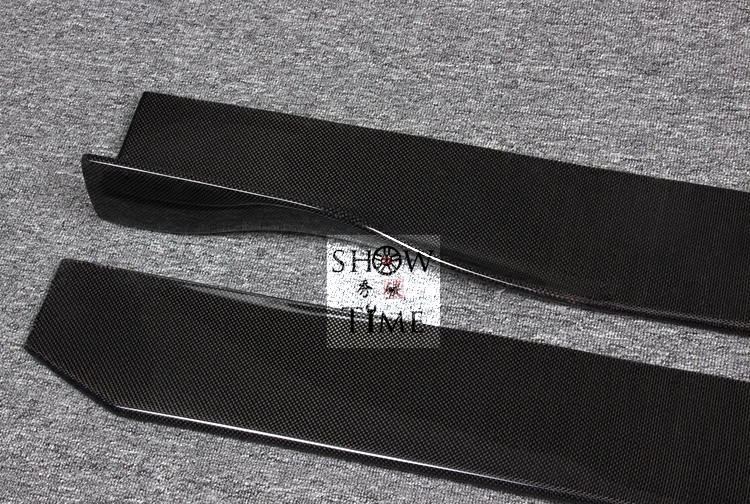 Carbon fiber side skirts such as car universal carbon fiber side skirt BMW Audi Toyota Infinidi