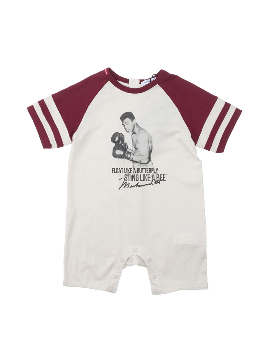 Dolce&Gabbana 米红拼色拳王阿里连体衣