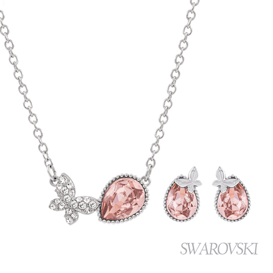 【SWAROVSKI】施华洛世奇Cinderella 灰姑娘项链+耳钉