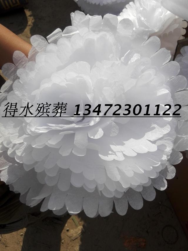 (48 cm paper flower head 11 pieces of 500 pieces) to obtain water Funeral supplies to release flower circle manufacturer direct sales