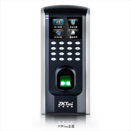 ZKTeco F7PLUS fingerprint door ban machine for F7 fingerprint beating card attendance password access control system all-in-one 