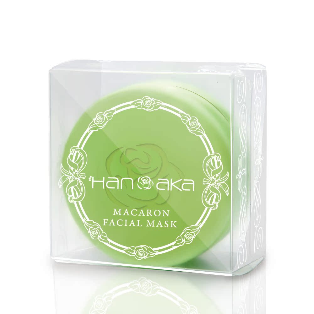 Hanaka花恋肌 皇家马卡龙面膜2入组茶树精萃8g*2 水油平衡 抗敏