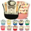 Japanese easy care baby EVA waterproof eating pocket Baby wash-in eating melon bib Men's and women's baby waterproof bib