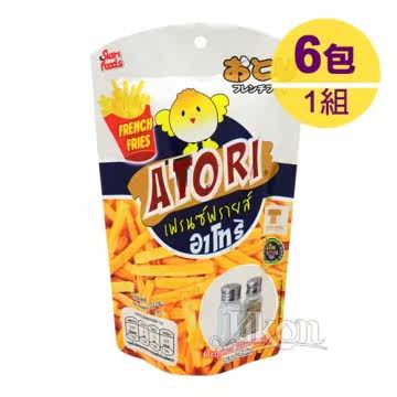 阿特利Atori 薯条(原味)_(6包x25g)台湾官网直邮进口