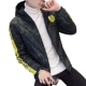 Mùa thu và mùa đông ngụy trang cotton coat nam 2017 cộng với phân bón XL couple bông phù hợp với Hàn Quốc Slim bông xu hướng áo khoác quần áo đôi Trang phục Couple
