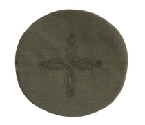 Brand new public issue uniform hat cover for USMC officers-----size 7 1 8