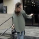 Han Fan mới size lớn rộng dài phần chín điểm tay áo khoác len chống mùa kích thước lớn mùa thu đông nữ sinh viên