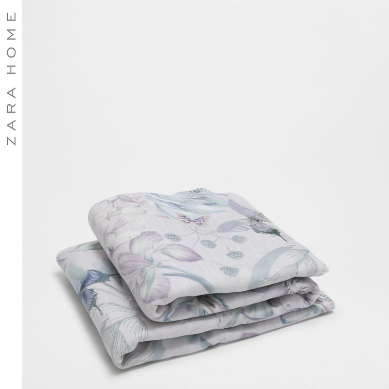 zarahome��ɫ����ӡ��ë̺49290004999-22