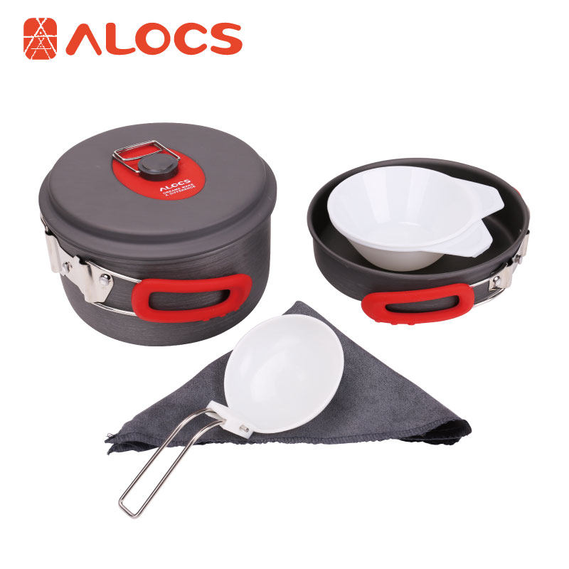 Love Road Passenger ALOCS Outdoor Camp Cooker Camping Cooker Outdoor folding pan with suit equipped Field portable