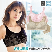 Japan Cecile Fullness Chest of Chest Explicit Bra Anti-Expand Anti-Walking Light Thin bra DEF