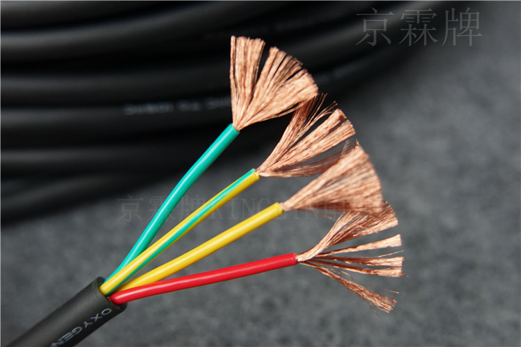 Jacket line 4 Core 1 squared TRVV power cord stepper motor drag chain wire resistant to bending oil resistant and cold proof