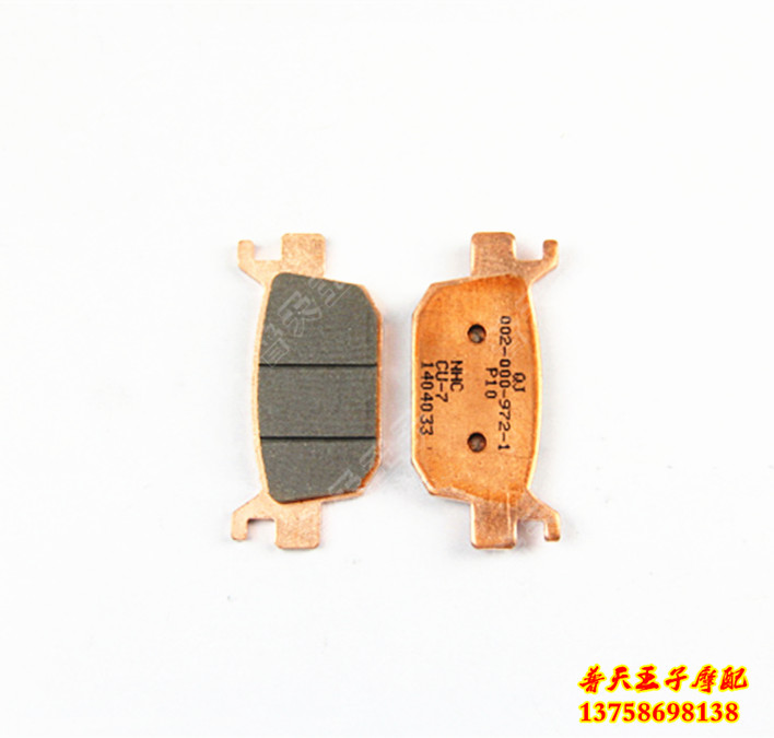 Blue Baolong BJ300GS rear liquid brake brake shoe block brake disc brake disc rear liquid brake sheet