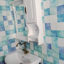 Tiantian special mosaic self-adhesive wallpaper kitchen oil-proof stickers wall stickers bathroom waterproof Tile stove stickers