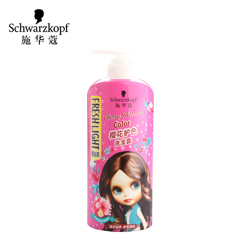 【天猫超市】Schwarzkopf施华蔻斐丝丽樱花洗发露680ml 花香锁色