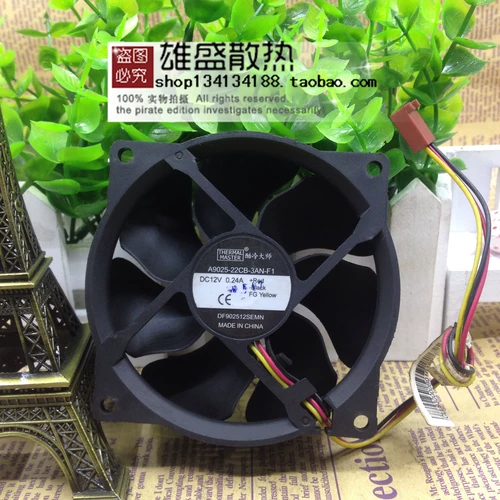 酷冷大师 A9025-22CB-3AN-F 775 PIN PIN-CP вентилятор P4. Вентилятор долговечная скорость.