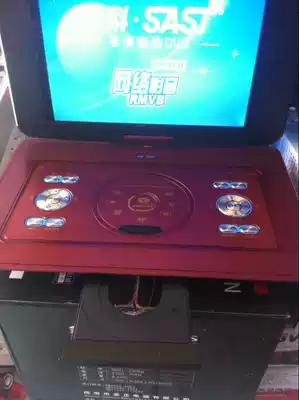 23-inch mobile out portable DVD TV small TV flip TV folding All player Evd