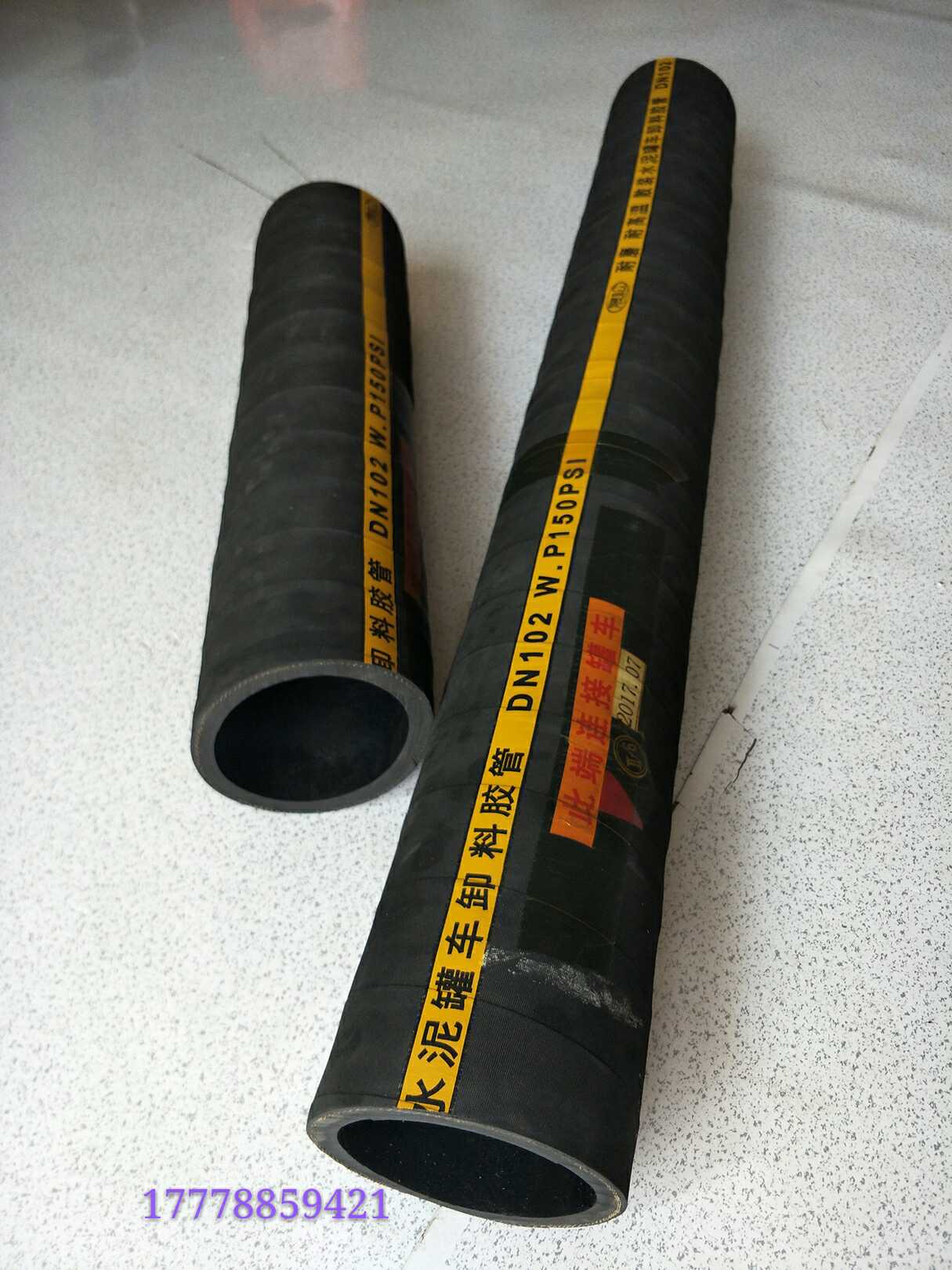 Bulk cement tanker hose unloading ash pipe short joint ash pipe 50 cm long 1 m long 2 m long short tube