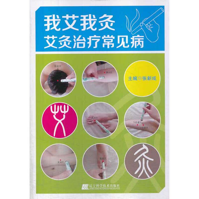 我艾我灸-艾灸治疗常见病 正版图书 张新成