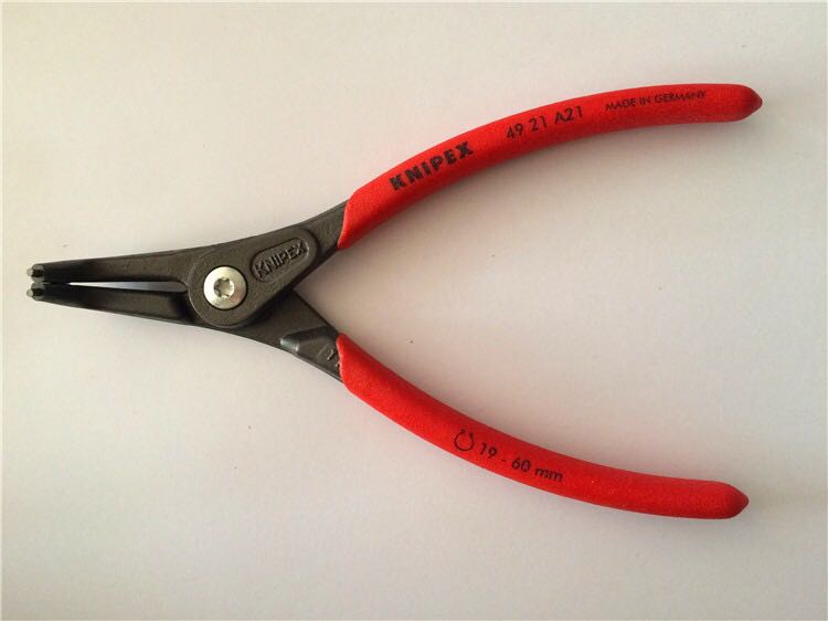 Original German Keny Pike KNIPEX Precision Extra Clip 90° Cutting Mouth Clamp 49 21 A21