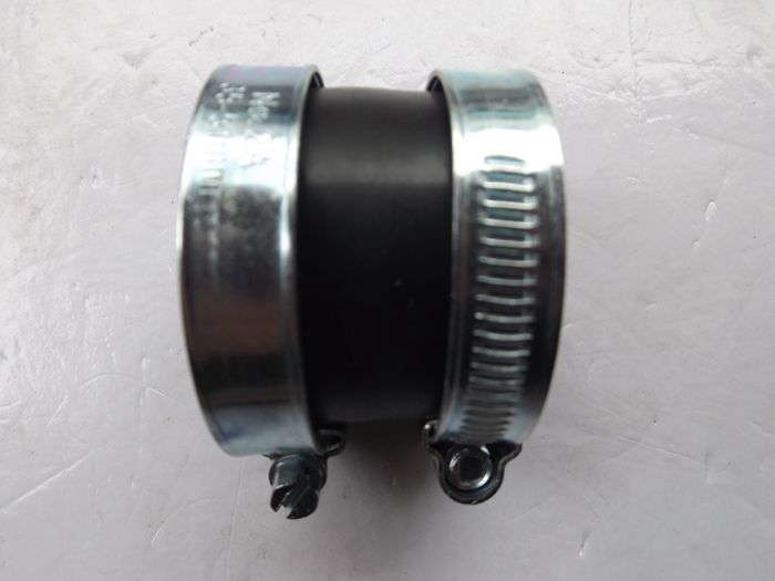 Scooter modified stainless steel air filter rubber connector Scooter Retrofit Air Filter Hose Connector Attach Hoop