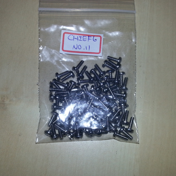 Imported Taiwan OMOTO side cover screw No 11 No 64 C4 C3 199 Drum wheel accessories