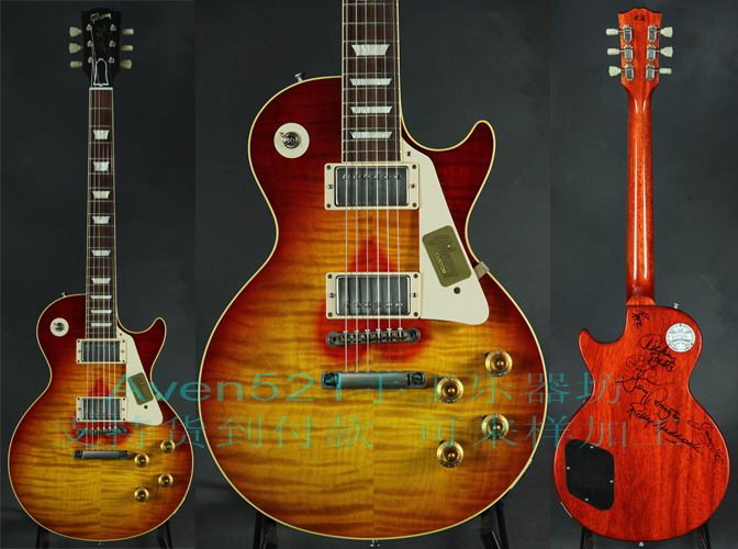 Customer-specific Gibsons Custom Shop Southern Rock Tribute 1959 electric guitar