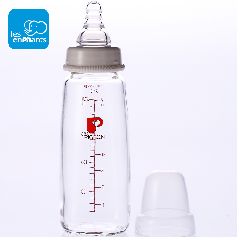 Pigeon/贝亲 正品  标准口径玻璃奶瓶 200ml AA86