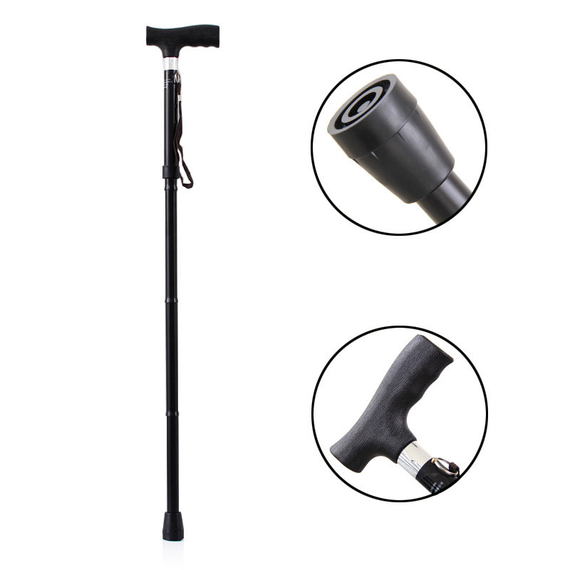 鱼跃 手杖YU831 可折叠拐杖 老人拐棍 残疾人手杖 行动不方便