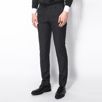 Kawa Zemi Men embroidered striped suit pants 2018 early autumn Korean edition of trousers Young fashion pants