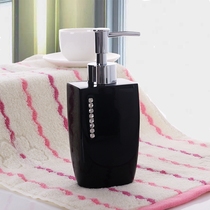 European-style simple lotion bottle creative diamond-encrusted hand sanitizer bottle High-end hotel clubhouse shampoo shower gel empty bottle