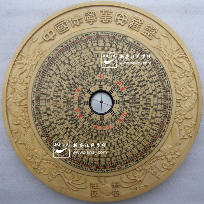 New Wan'an ancient compass decorative arts compass Wang Yangxi 10-inch specifications 7-inch three-fit disk