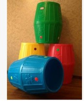 Kindergarten Bicolor Large Drum Early Education System Training Equipment Children Sensation System Large Drill Hole Color Large Drum