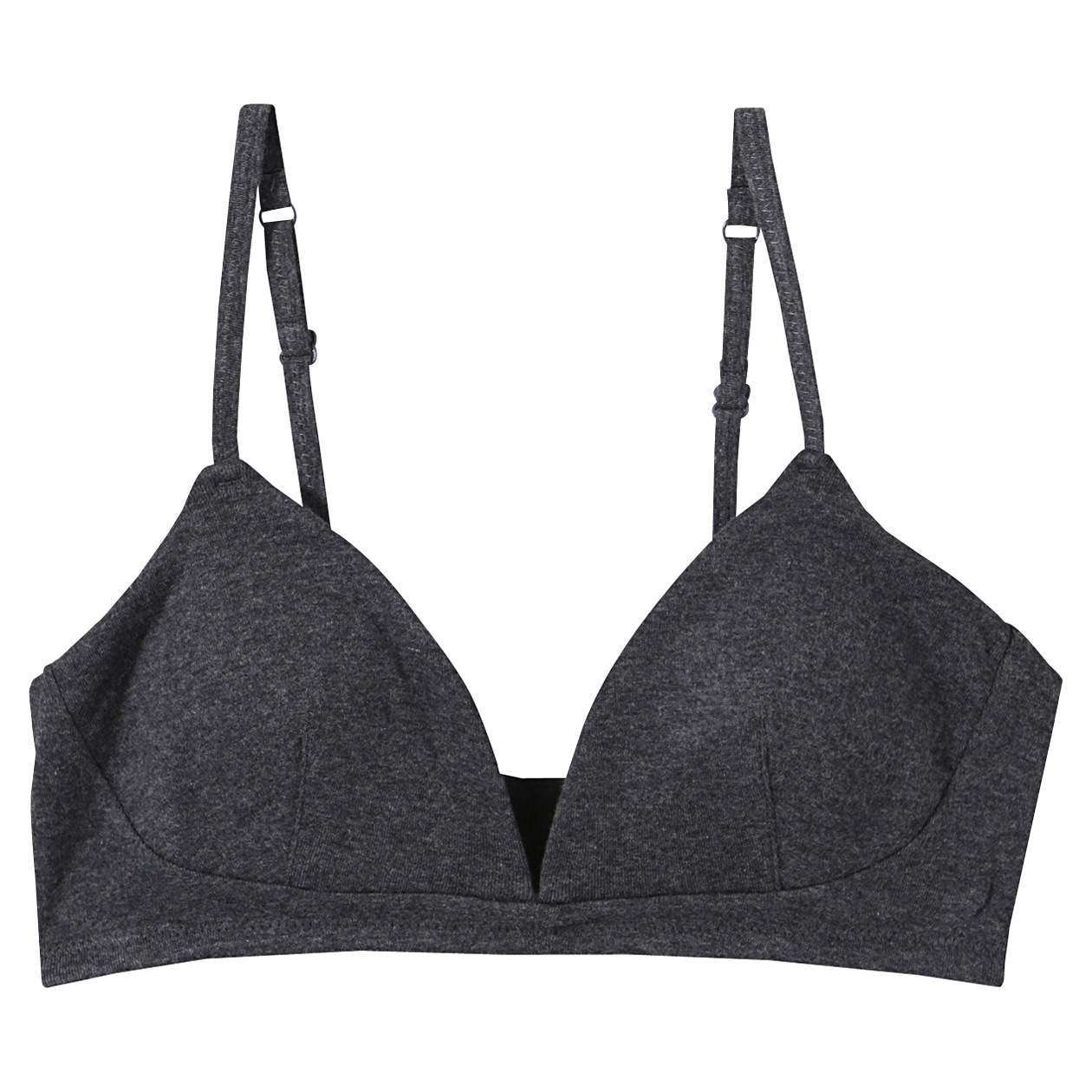 无印良品 MUJI 女式 棉罗纹无金属丝文胸