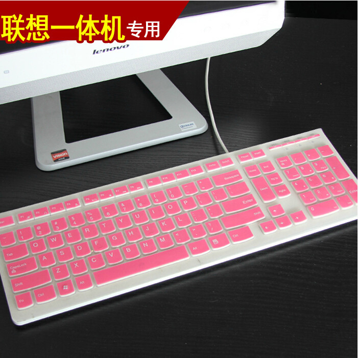 Lenovo desktop computer all-in-one computer c455 keyboard film C355 C245 C5030 G5000 protective film cover paste full cover cute cartoon dustproof silicone transparent keys