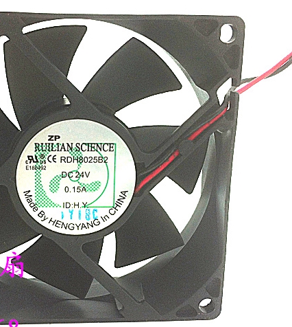 Original clothing Hindelianz RULAN RDH8025B2 8025 8CM 0 8CM 15A 15A Frequency Fan 2 Line
