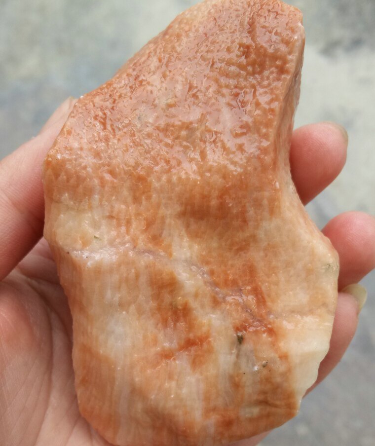 Ningqiang coral jade fossil raw stone carving material snow pattern natural play boutique red and white (2 pieces) W