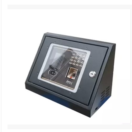 Face Examination Machine Protection Case Shield Fingerprint Machine Housing Metal Case Anti-Fall Theft UF100