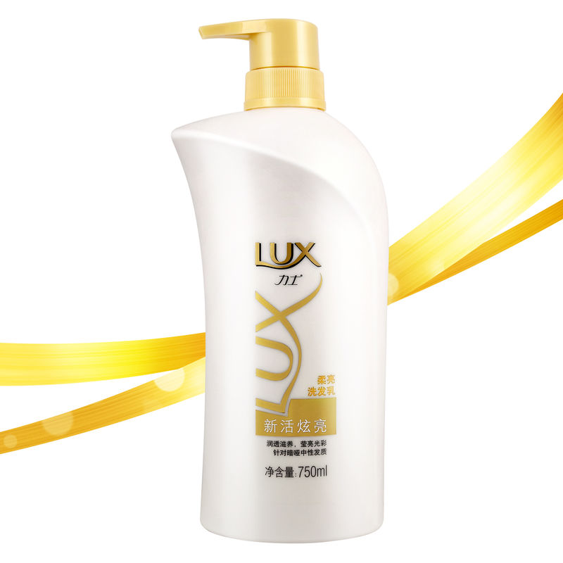 Lux/力士洗发乳新活炫亮750ml/瓶 柔亮洗发乳 力士 洗发乳