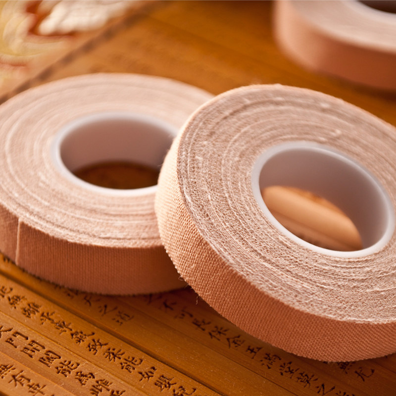 Guzheng special breathable rubberized rubberized rubberized rubber-coated guzheng nail special without hurting hand punching type guzheng glue color random hair