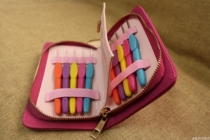 Blue moon family wool flower new rainbow color soft handle can be hooked crochet