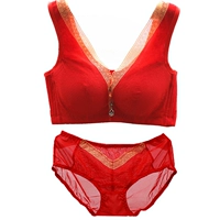 Vest kiểu áo ngực để nhận ngực nhỏ ngực nhỏ tụ tập chống lõm dày ngực phẳng một tách để điều chỉnh đồ lót gợi cảm phù hợp với phụ nữ đồ lót ren quyến rũ