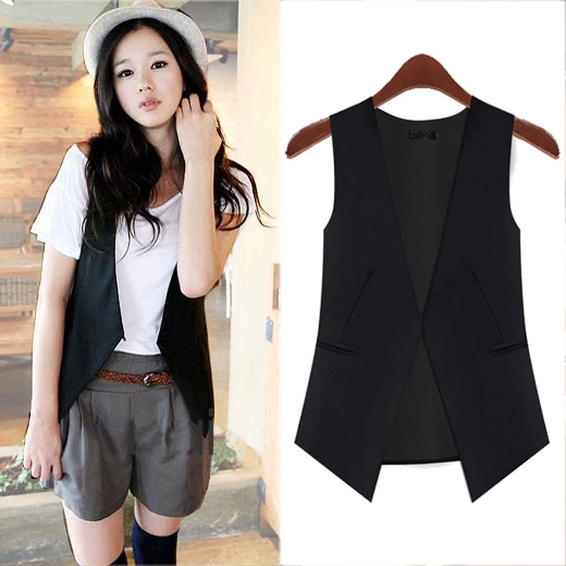 Mùa xuân và mùa hè mới của phụ nữ áo vest vest áo vest vest mùa xuân và mùa thu áo khoác vest phụ nữ áo khoác - Áo vest