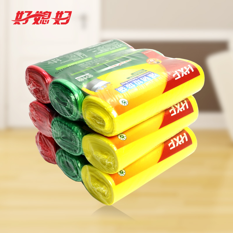 好媳妇 高品质超强承重耐用加厚家用点断式垃圾袋 特惠12卷360个