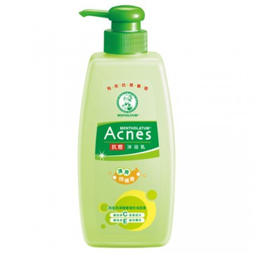 曼秀雷敦Acnes 抗痘沐浴乳600ml台湾官网直邮进口