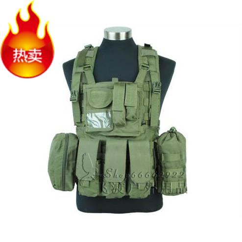 RRV Scouting Bellies Tactical Vest MOLLE System Field Vest Live-action CS Waistcoat Versatile Vest