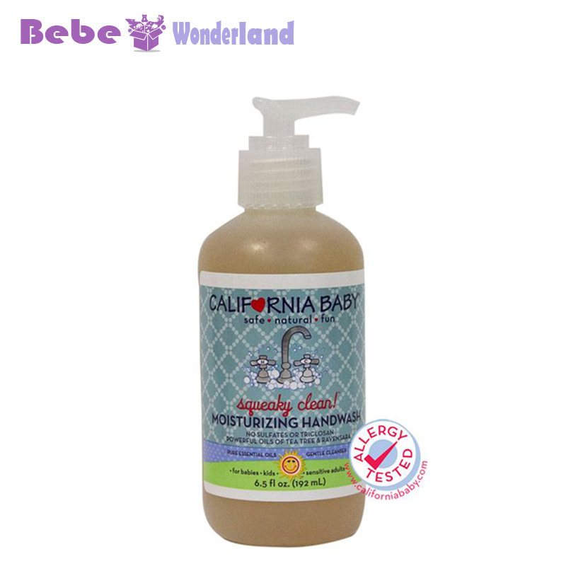 美国原装California Baby加州宝宝纯净滋润洗手液-192ml