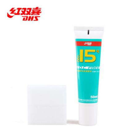 (PING PONG ONLINE) DHS Red DOUBLE Happiness No 15 WATER-soluble INORGANIC GLUE ADHESIVE 50ML 50ML